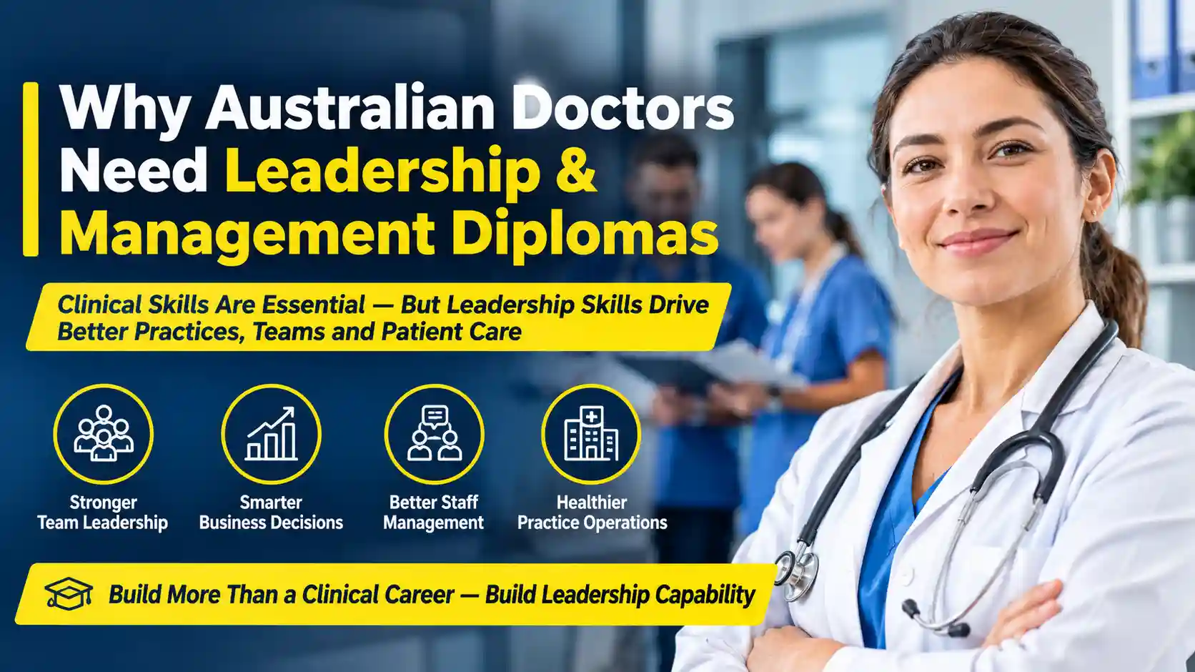 Leadership and Management Diplomas for Australian Doctors Career Impact